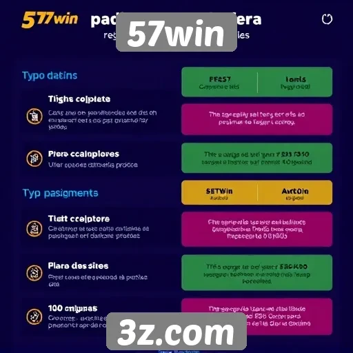 Tipos de pagamento disponíveis no 57win